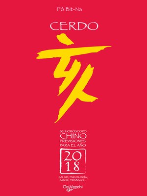 cover image of Su horóscopo chino. Cerdo